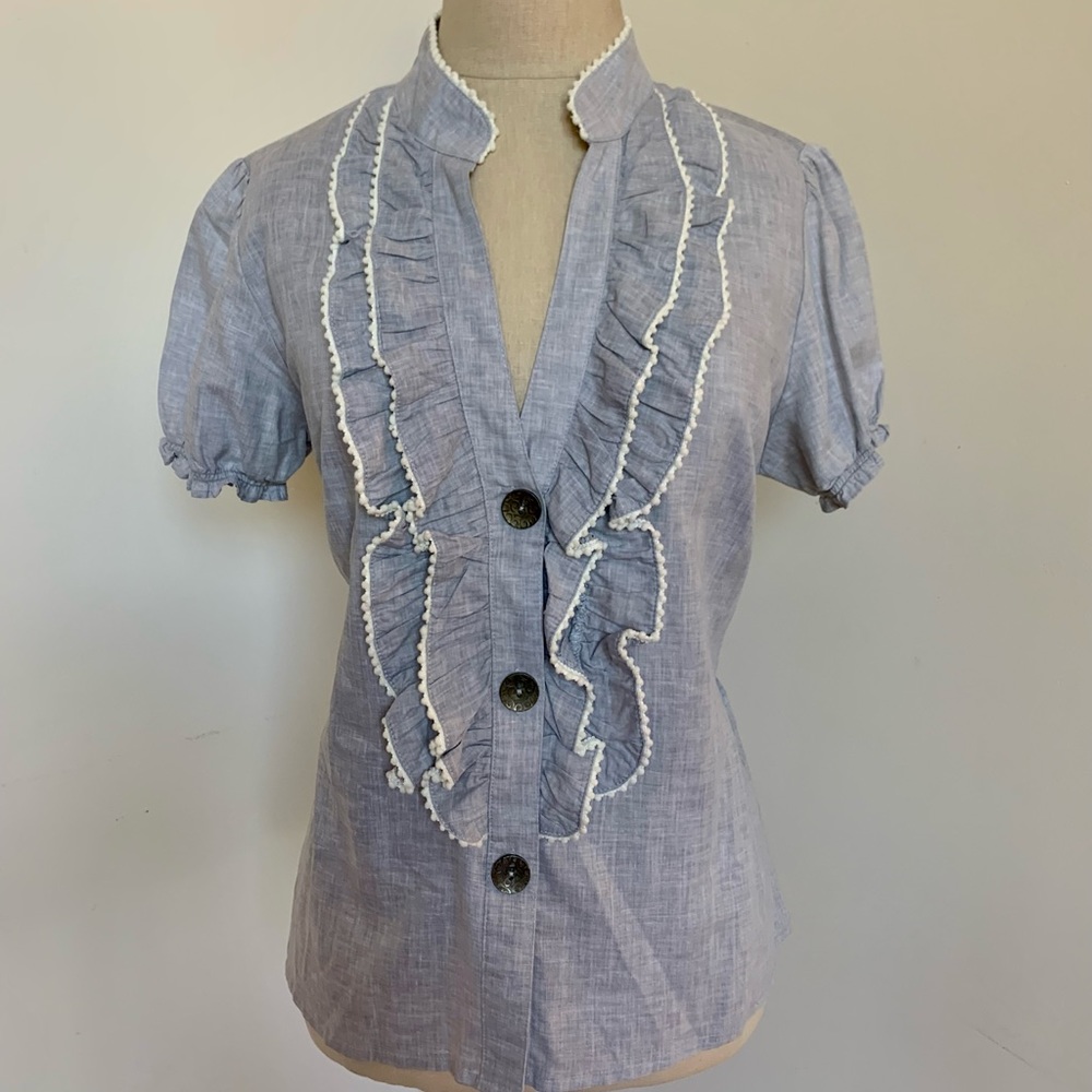 Minkpink Ruffled Blouse